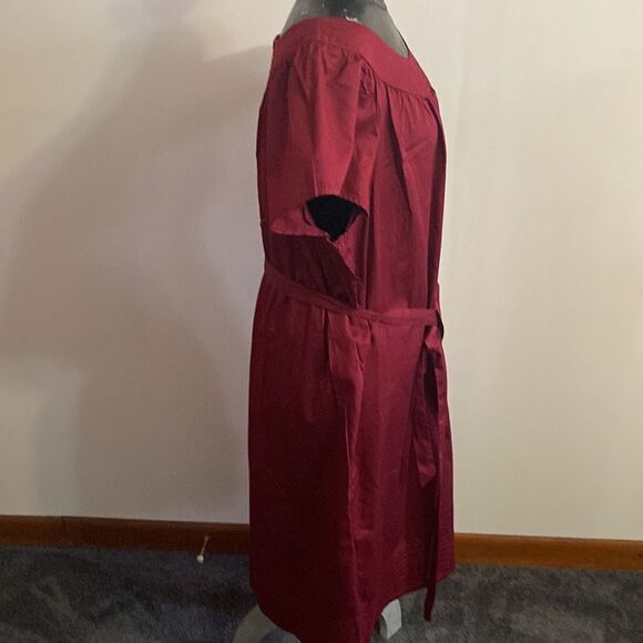 Merona dress, size 3, Burgundy (Cotton) - Picture 4 of 5